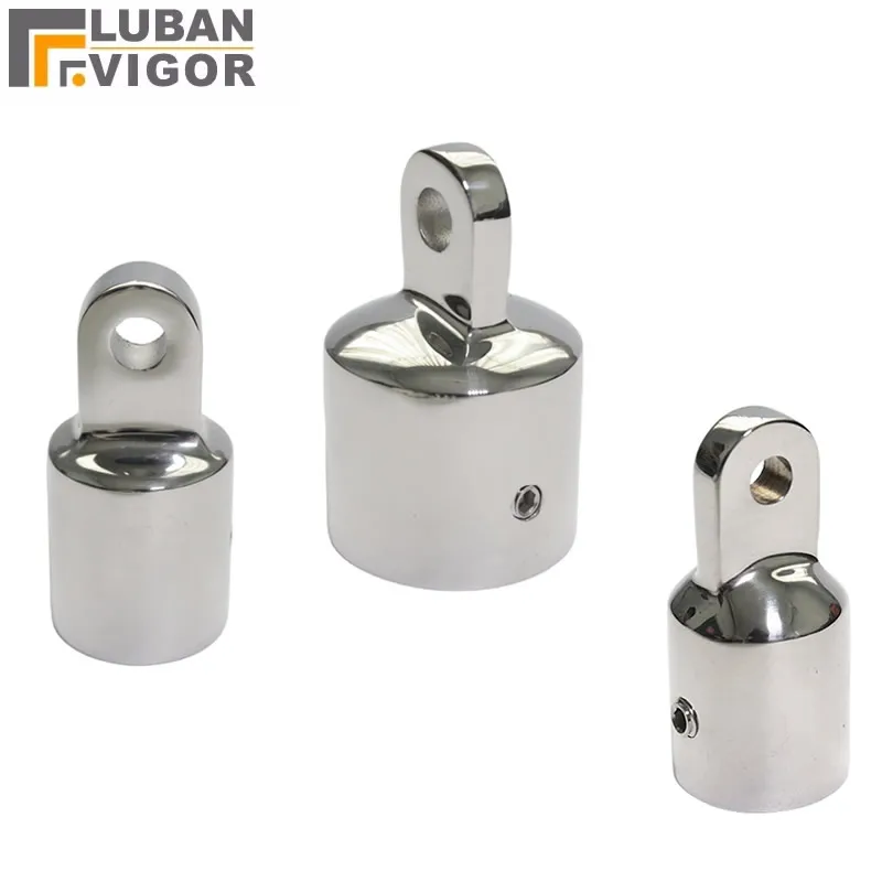 Awning Tube End Connector Cap ID 19 20 22 25 30 32mm 316 Stainless Steel Corrosion Resistant for Boat  RV Yacht Camping Sunshade