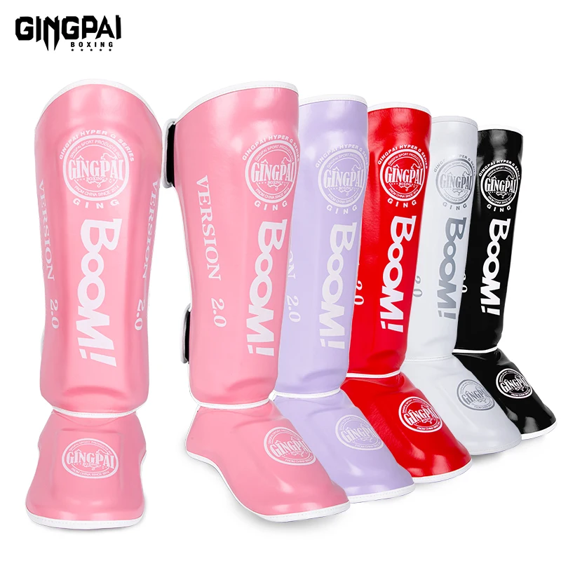 

Kickboxing Boxing Shin Guard Leg Pads Muay Thai Martial Arts Sanda Instep Protector Taekwondo Karate Ankle Guards Adult Kids