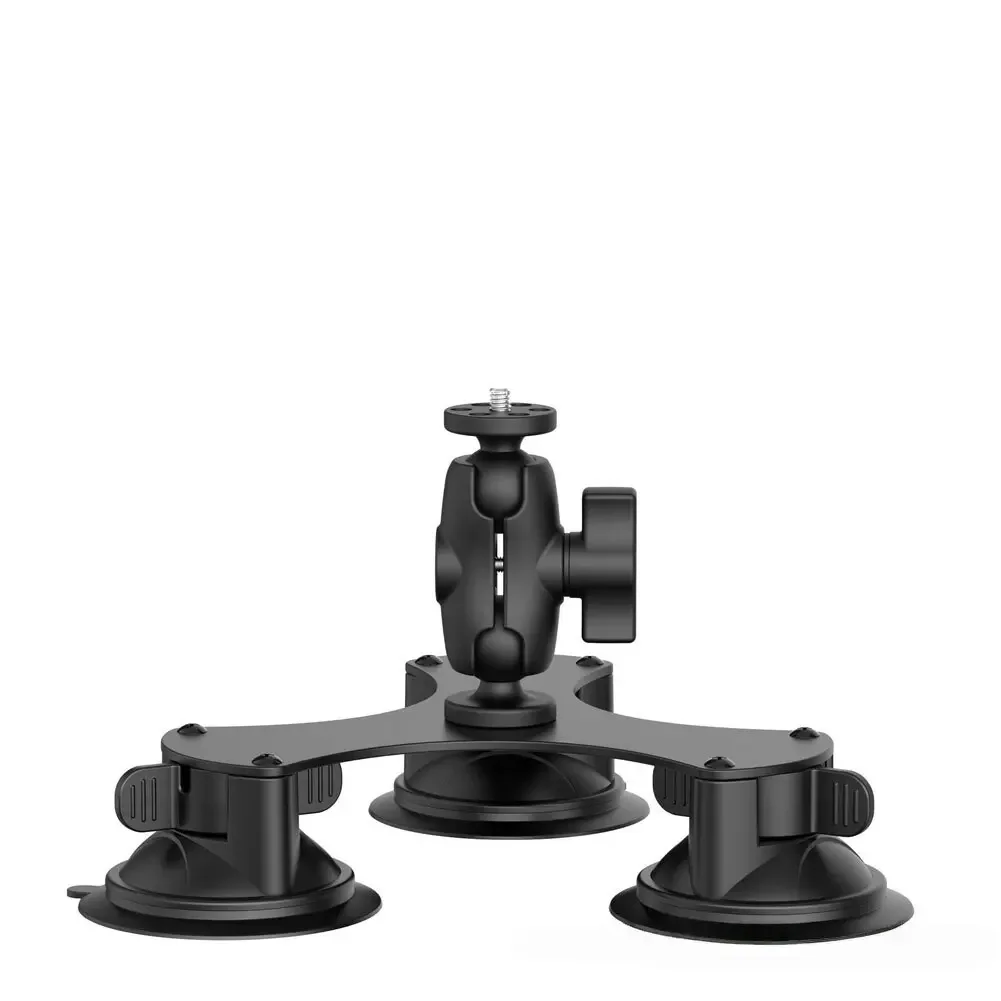 

Strong Suction Cup Mounting Kit with Quick Release Base for Cameras on For Car Sunroof RV For Windows and Smooth Surfaces
