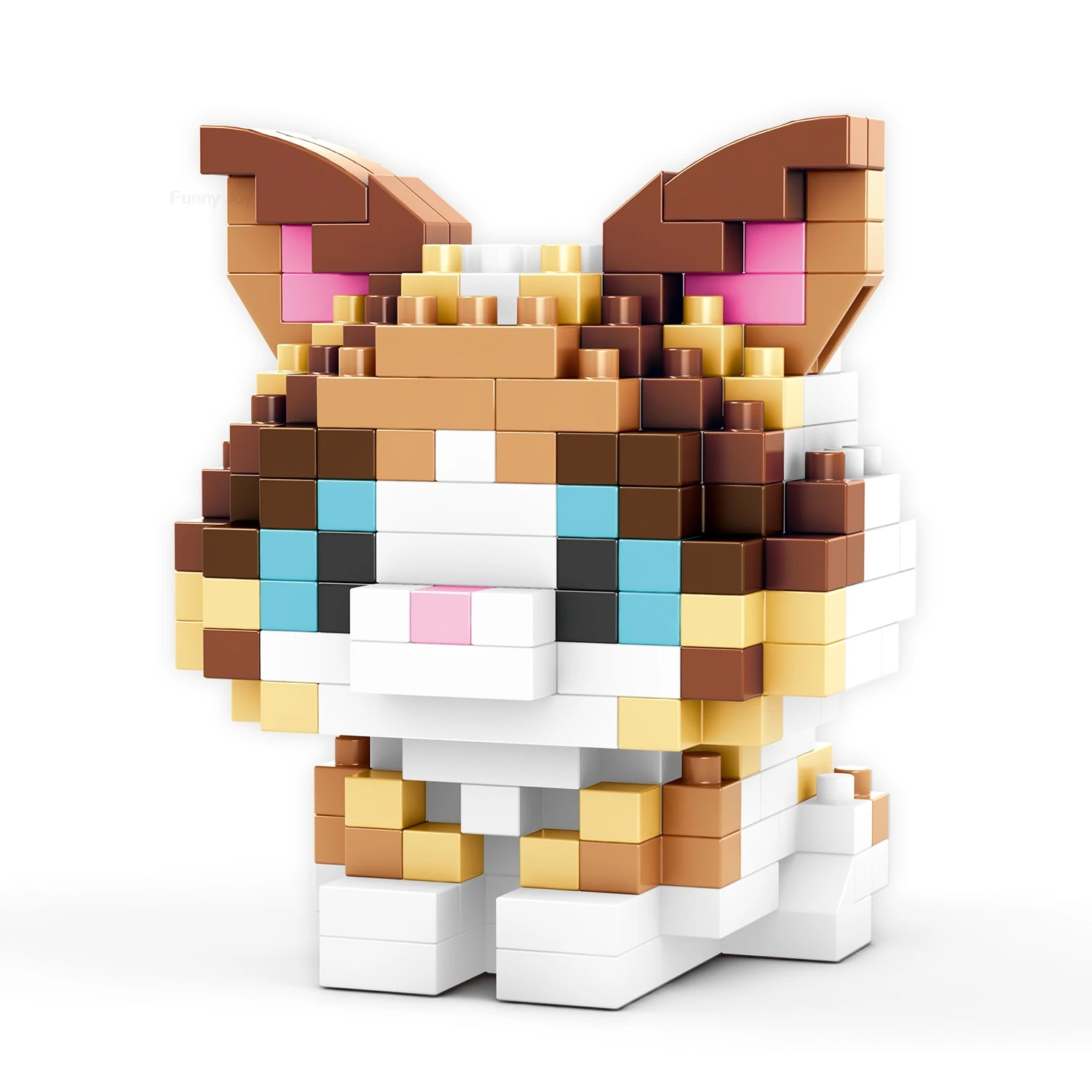 Insecten Micro Dieren Huisdieren Katten Hond Bouwstenen 3D Diamantmodel BIJEN Slak Stenen Stad Bouwspeelgoed voor Kinderen Kindercadeau