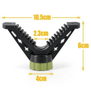 حامل بندقية نير تكتيكي V ، حامل تصوير كاميرا محمول ، رأس حامل ثلاثي القوائم احترافي للأماكن الخارجية ، اكسسوارات الصيد أعلى 10 مبيعات لحامل ثلاثي القوائم لبندقية الصيد - رقم 2