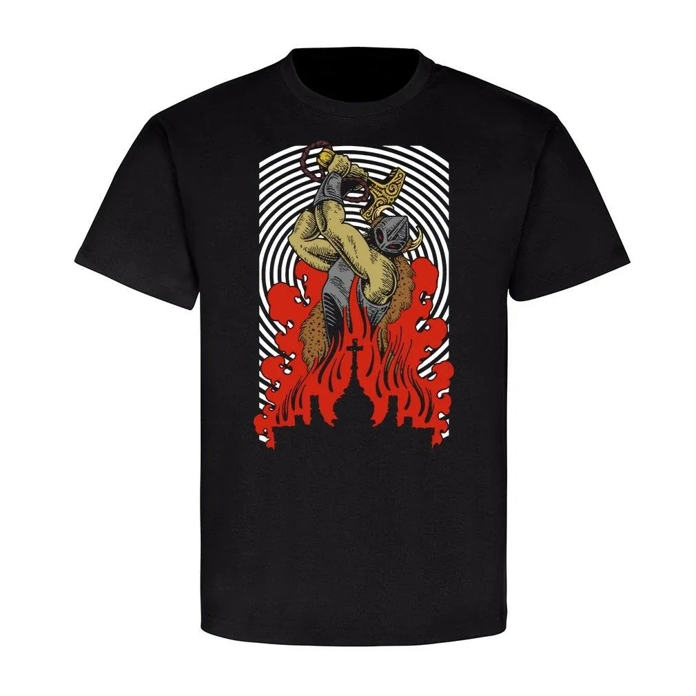

Nordic warriors Gott THor warriors Thorshammer Christen Kirche Nordmann Krieger Summer Cotton Short Sleeve O-Neck Mens T Shirt