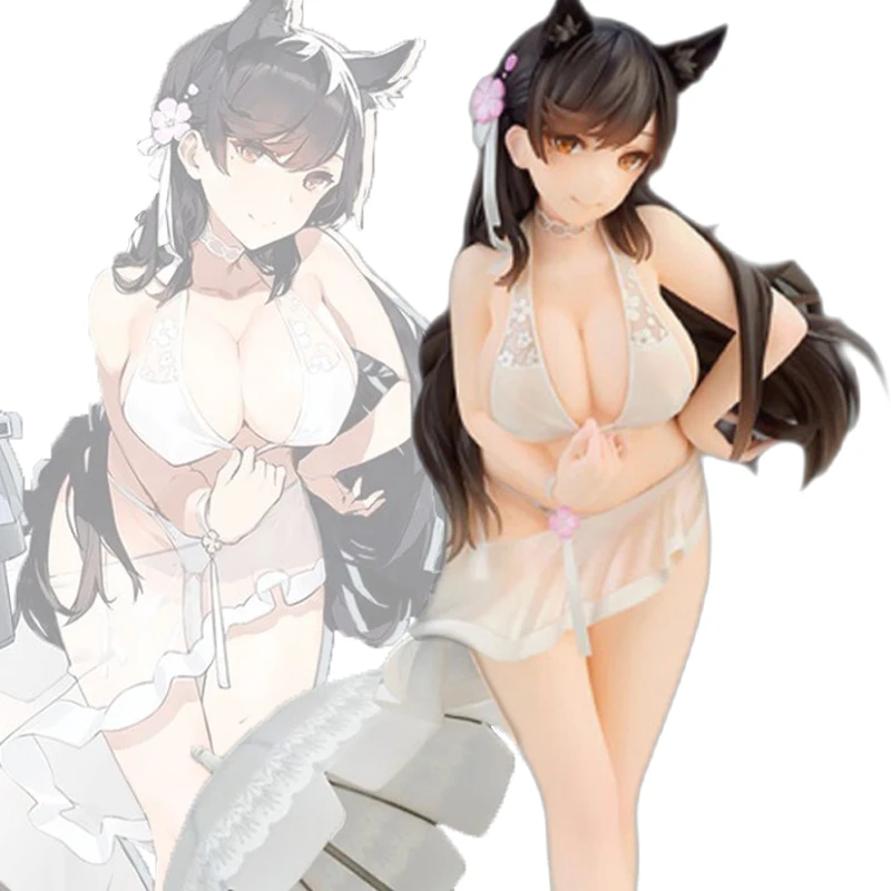 

Azur Lane Atago Sexy Girls Summer Swimsuit Ver. PVC Action Figure Model Anime Adult Collectible Toy Doll Birthday Christmas Gift