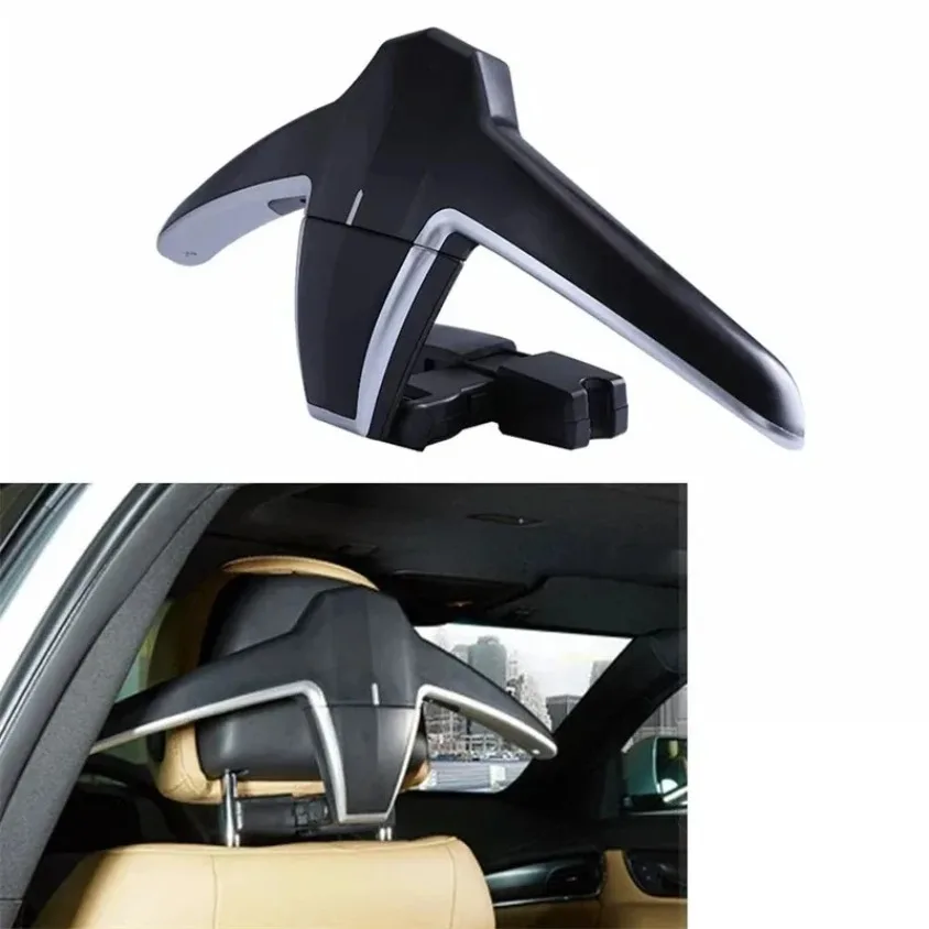 

Car Headrest Hanger for Coat Suit Clothes Handbag Multifunctional Storage Holder Car Back Clothes,Easy Installation Car Headrest