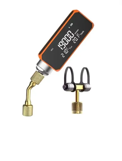 Mini Wireless Micron Meter 1 to 19,000 microns, Digital Vacuum Gauge for HVAC and Automotive 1/4