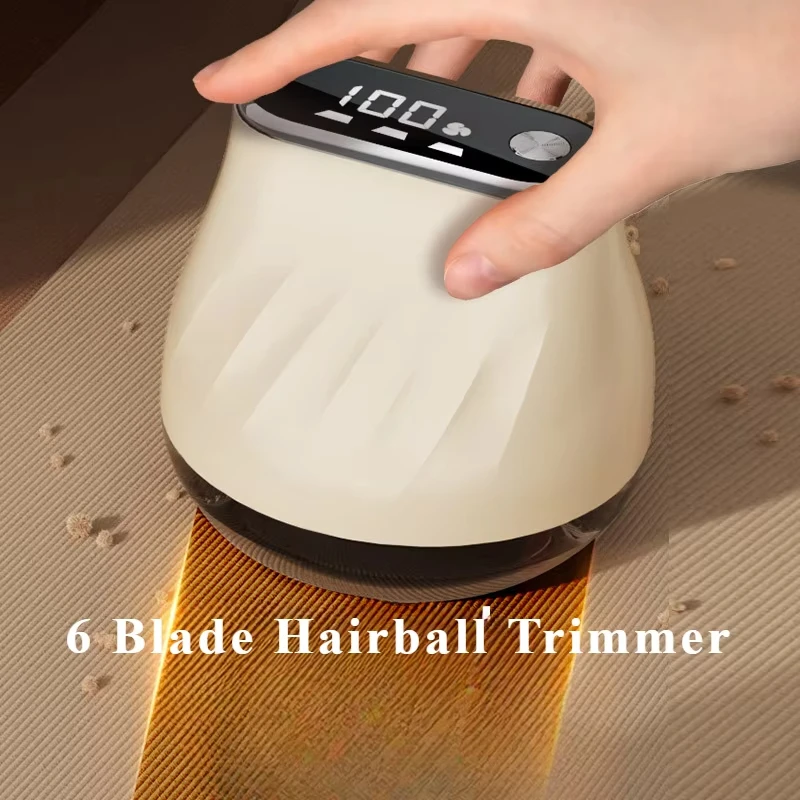 Rasoio per pelucchi ricaricabile Rasoio per tessuti per vestiti con display LCD Rasoi per maglioni per rimuovere il dispositivo di rimozione delle pelucchi