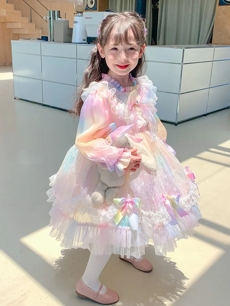 Vestido de niña azul rey, ropa de niña pequeña, vestidos de niña de flores para boda