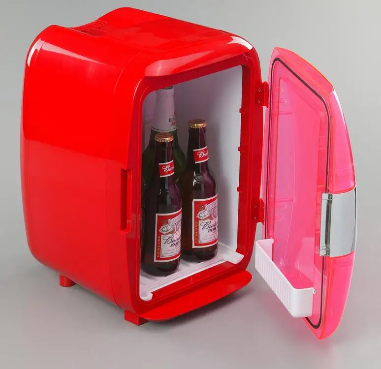 4L Cooler Style Mini Portable Car Refrigerator With Thermoelectric Cooling & Warming No Noise Wholesale Amazon Hot Sale