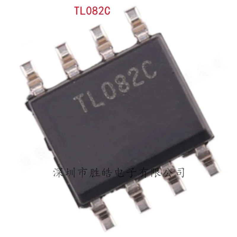 (10PCS)   NEW   TL082C  TL082CDR  TL082CDT  Four Operational Amplifier  SOP-8   TL082C   Integrated Circuit