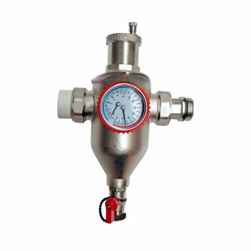 

All copper floor heating water separator exhaust valve floor heating filter valve