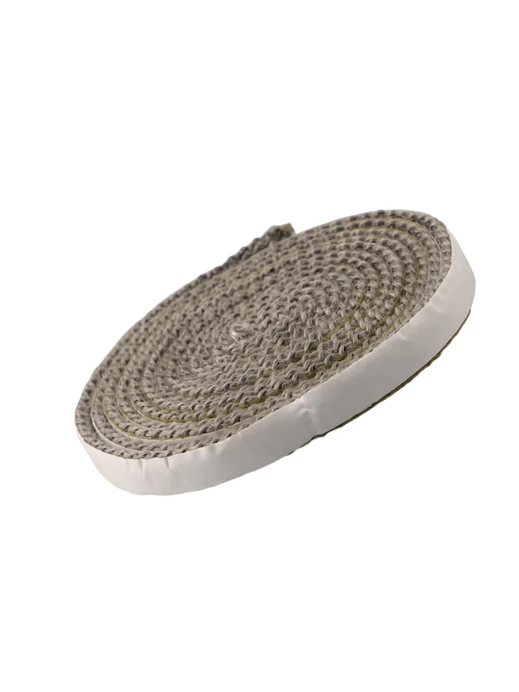 Fireplace Maintenance 2mm*15mm*2m Stove Rope Wear Fiberglass Material Back Heat-resistant For Fireplaces Fireplace
