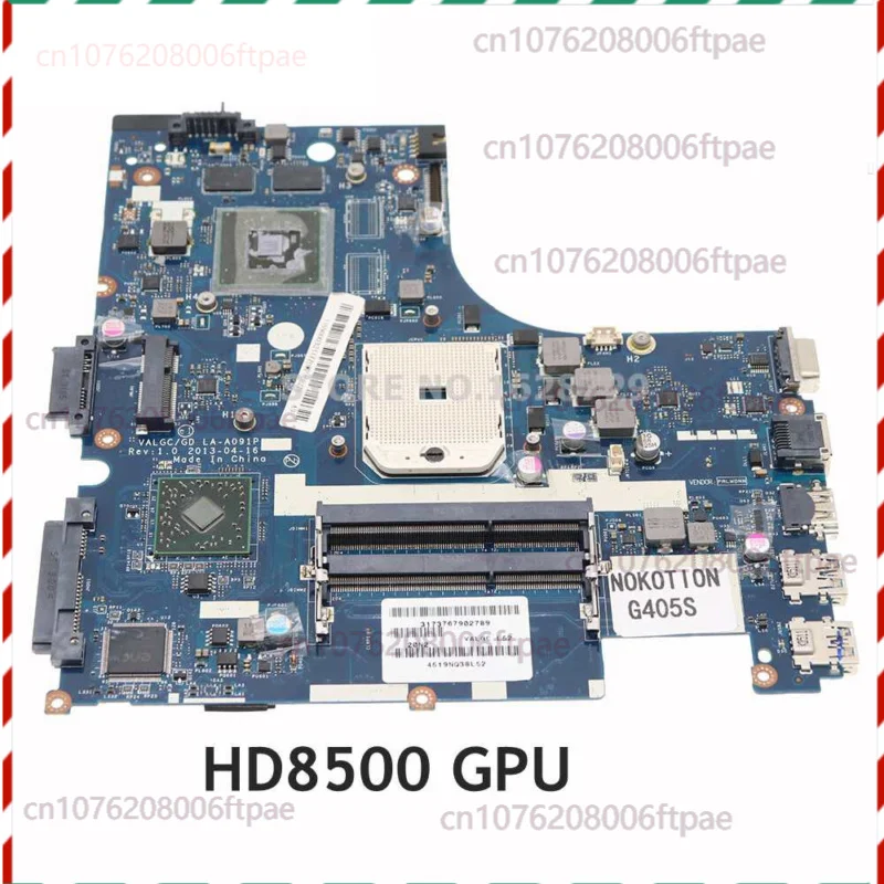 

LA-A091P MAIN BOARD For Lenovo IdeaPad G405S Motherboard HD8500 GPU