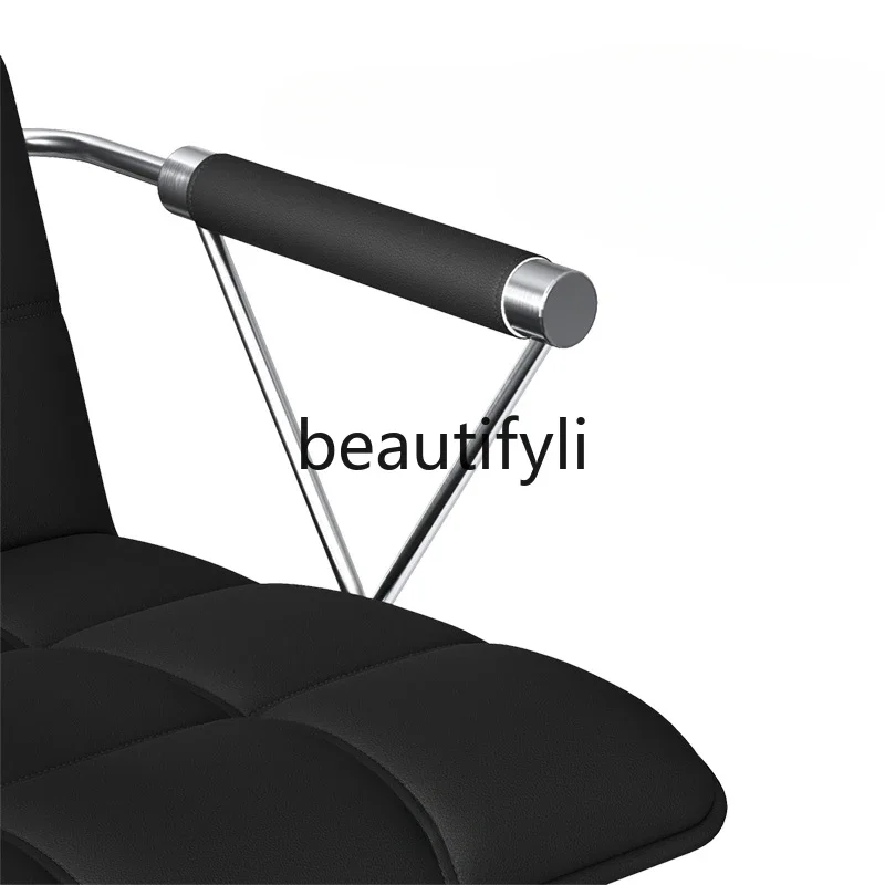 Leather sofa chair office meeting chair
