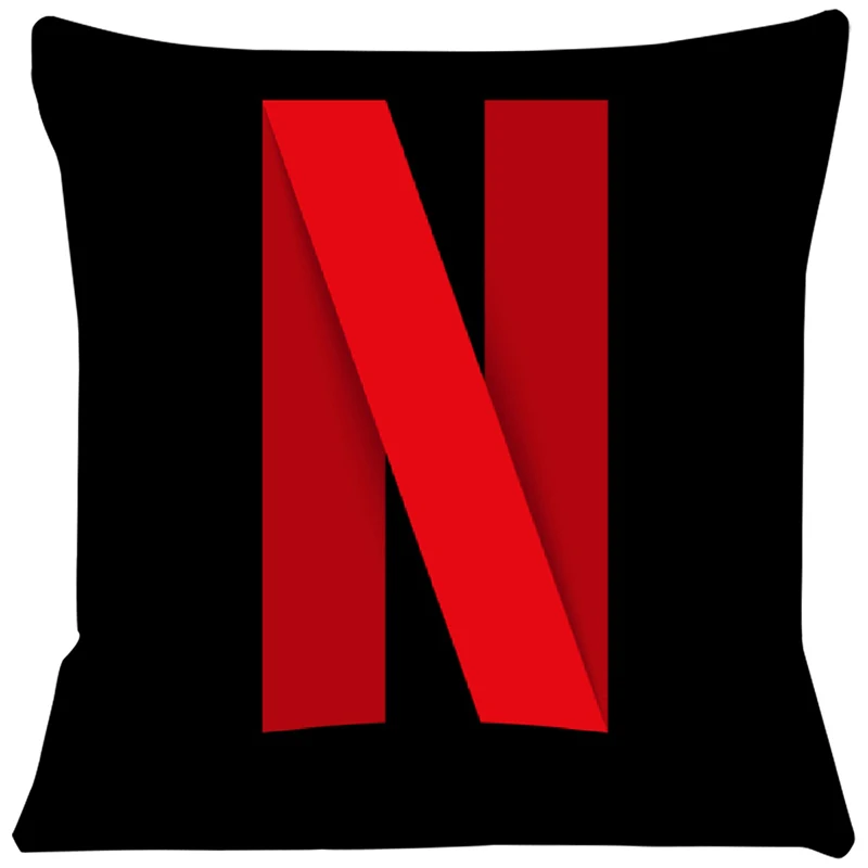 Netflix Pillow Case Home Decorative Gift Sofa Car Super soft Cushions 45x45cm Square Pillowcase Chair Pillow Cove 109