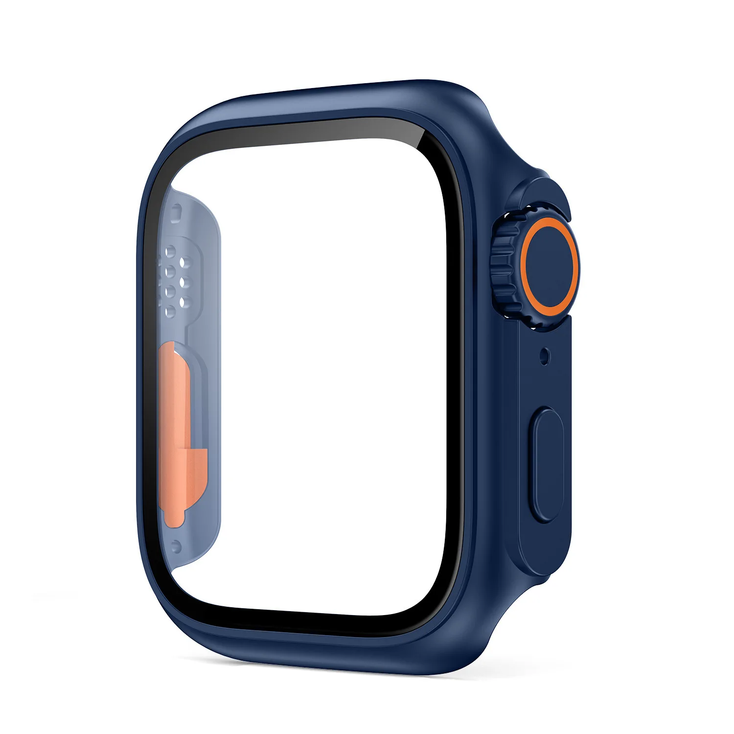 Funda protectora de reloj PC con cubierta de pantalla, funda protectora de reloj para Apple Iwatch Series