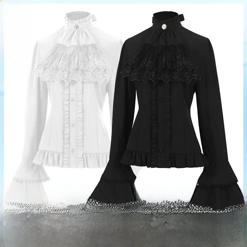 

Новинка 2023, женская сложенная викторианская внутренняя одежда в стиле Stpunk среднего возраста, милая свободная летняя одежда из полиэфирного волокна