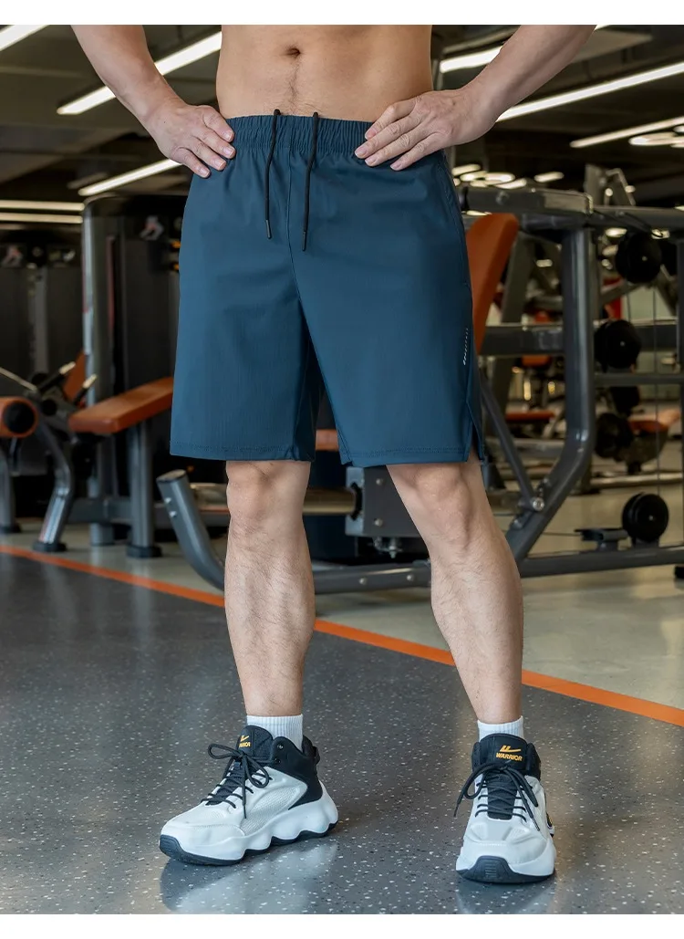 Mens Shorts Light Weight Thin Elasticity Pants Running Squat Fitness Training GYM Quick-drying Drawstring Shorts Sweatpants