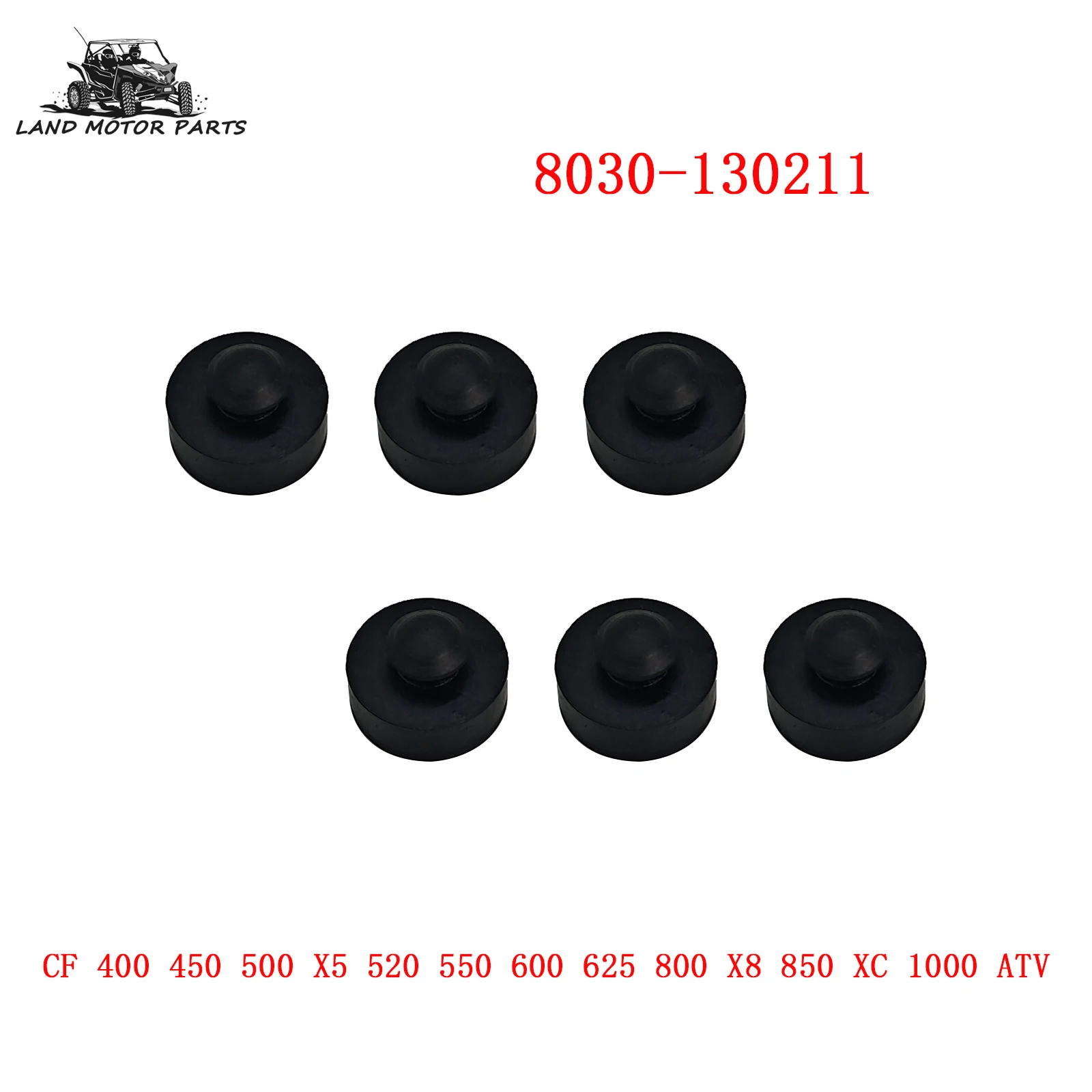 

Original Cushion Rubber Seat Washer Front Seat Damper 8030-130211 for CF 400 450 500 X5 520 550 600 625 800 X8 850 1000 ATV