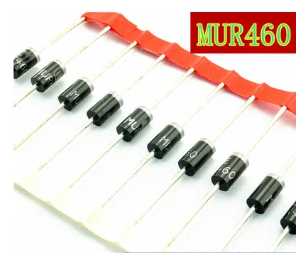 50PCS MUR460RLG MUR460R MUR460 DO-201 4A 600V ULTRA FAST RECTIFIERS In Stock