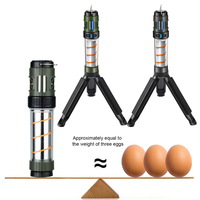 3 in 1 Mosquito Repeller Lamp Waterproof Telescoping Tripod Outdoor Light with Triangle Bracket Flashlight for Outdoor Camping