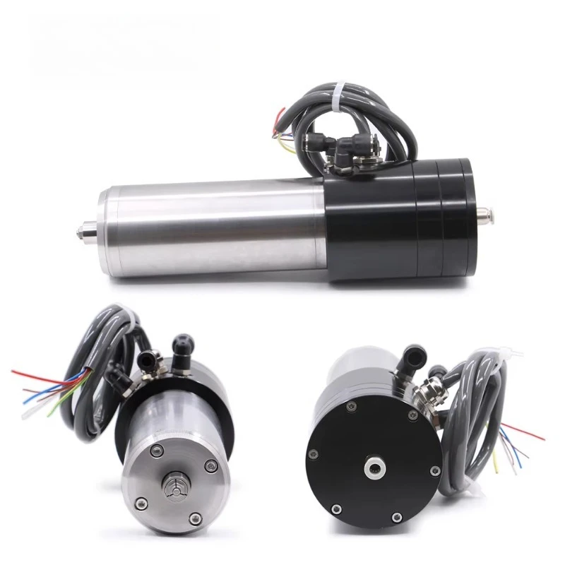1.8kw refrigerado a água eixo atc motor mudança de ferramenta automática 220v eixo de mudança de ferramenta automática 10000-60000rpm pcb ferro de metal