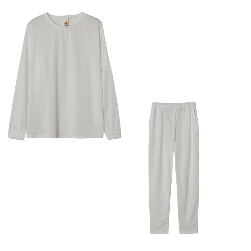 Herbst-Langarmhose für Damen Locker Lässig Einfarbig Bequeme Passform Neuer Stil Anzug – Detail 19
