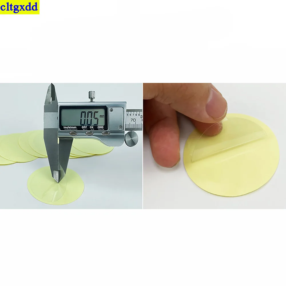 Cltgxdd 10piece mobile phone universal back sticker magnetic sheet protective film high viscosity PVC dustproof film set - Image 2
