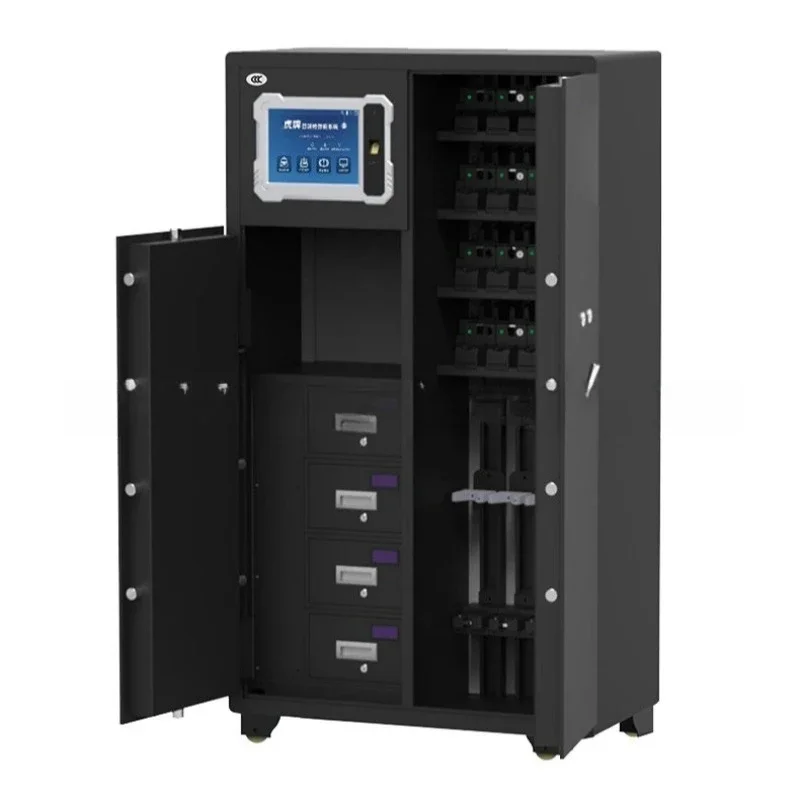Fingerprint commercial cabinet management storage cabinet, electronic password lock anti-theft safe
