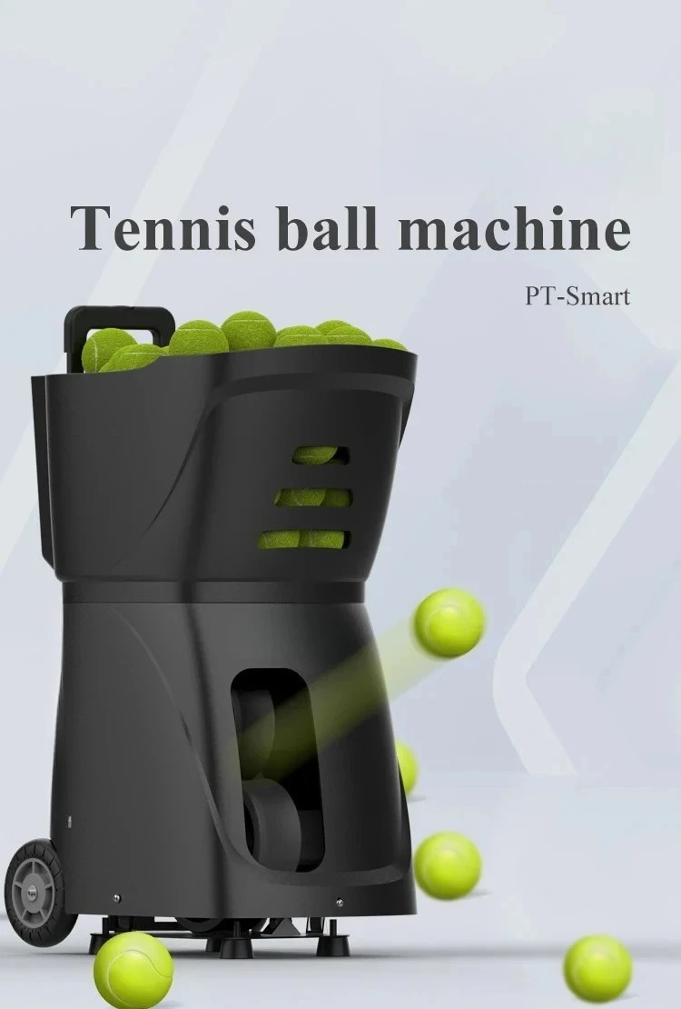 2023 Tennis Ball Machine for Training Practice Automatic Electronic with APP Remote Control Hot Sales