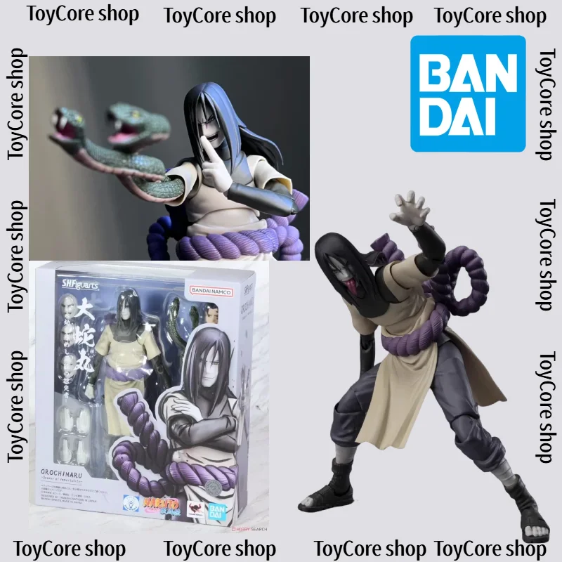 Figurine d'action authentique Bandai SHF Naruto Orochimaru, en stock. Le Chercheur de Vérité, Figurine de collection et cadeau
