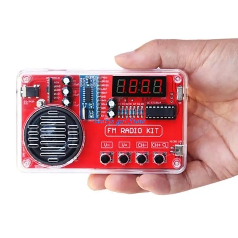 

C7AB 50-108MHz DIY FM Radio for Soldering Practice and Circuit Learning Assemble Own FM Receiver