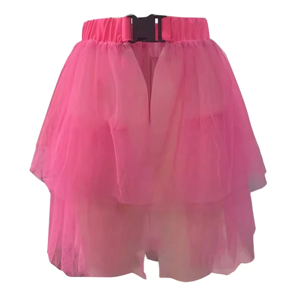 

Women Skirt Retro Ballet Dance Skirt 3 Layer Ballet Tutu Rockabilly Petticoat Elastic Waist Dance Skirt Carnival Dress Evening
