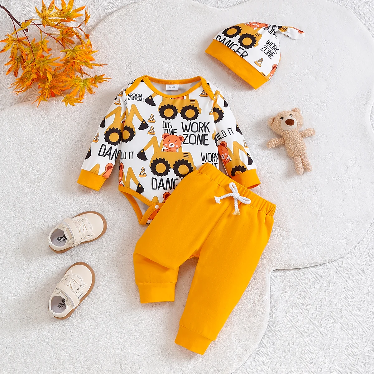 conjunto-de-3-pecas-para-bebes-meninos-primavera-outono-macacao-de-manga-comprida-com-estampa-de-caminhao-e-urso-calca-chapeu-estilo-fofo-uso-diario-sessoes-de-fotos