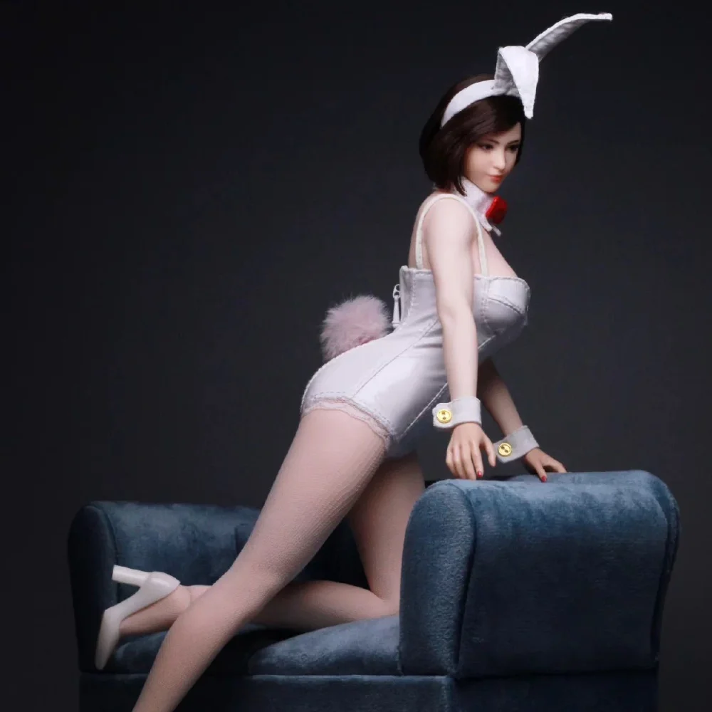 

【No Body】Handmade 1/6 Scale Female Soldier Rabbit Ear Headband Red Bow Tie Set For 12inch Action Figure Model DIY ﻿