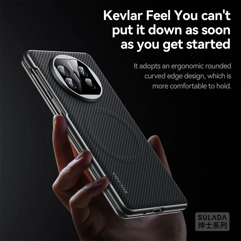 High end Carbon Fiber For Huawei Mate X5 Case Kevlar Skin Brand Phone Case For Huawei Mate X5 MateX5 Cover Shell Bumper Bag Capa