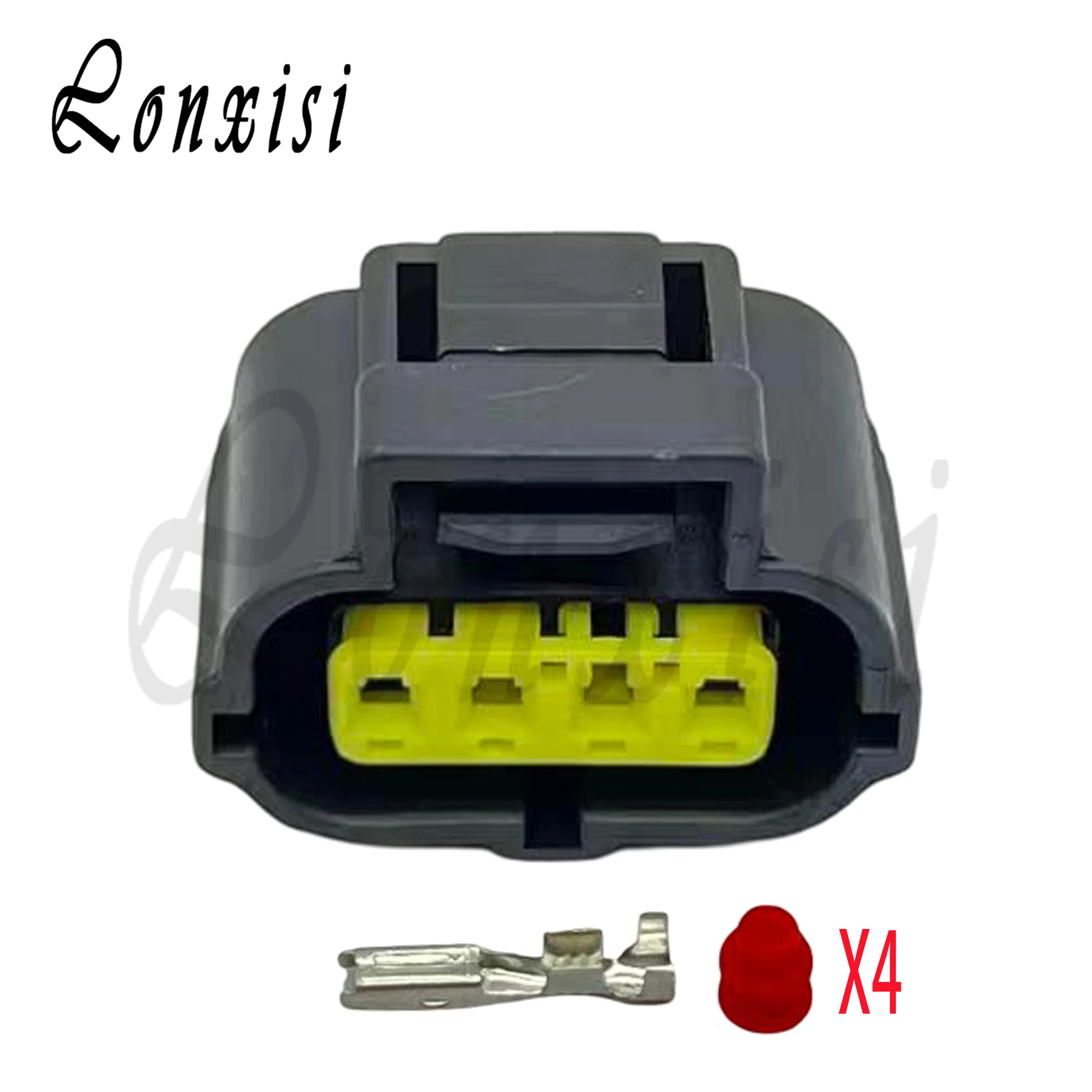 

1 Set 4 Pin Car Throttle Sensor Plug 90980-10711 184046-1 Automotive Waterproof Electrical Female Connector For Toyota