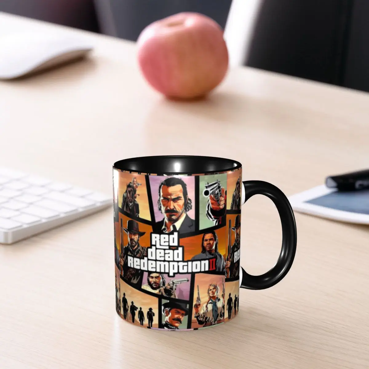 Red Dead Redemptions Vedio Action Geme Mugs Novelty Coffee Cup Gifts For Women Men