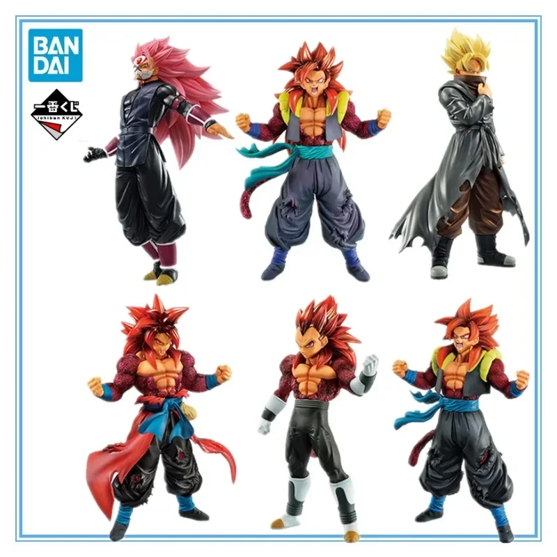 In Stock Dragon Ball Anime Figure Original Bandai Vegeta Super Saiyan  24CM Action Figure MASTER LISE Task 4 Boxed Model Toys