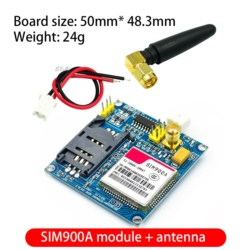 SIM900A SIM900 MINI V4.0 Wireless Data Transmission Module GSM GPRS Board Kit w/Antenna