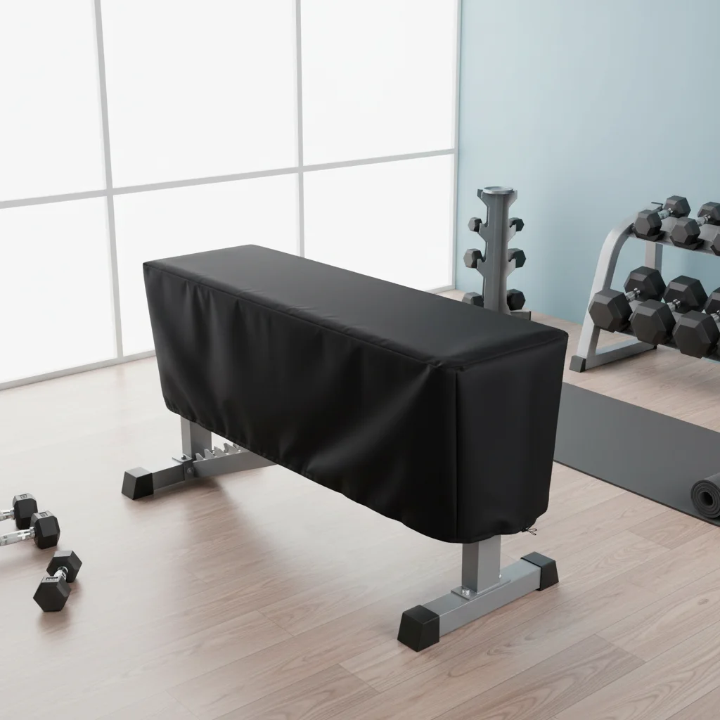 Outdoor Weight Bench Cover Exercise Workout Bench Cover Waterproof Protective Covers With Drawstring