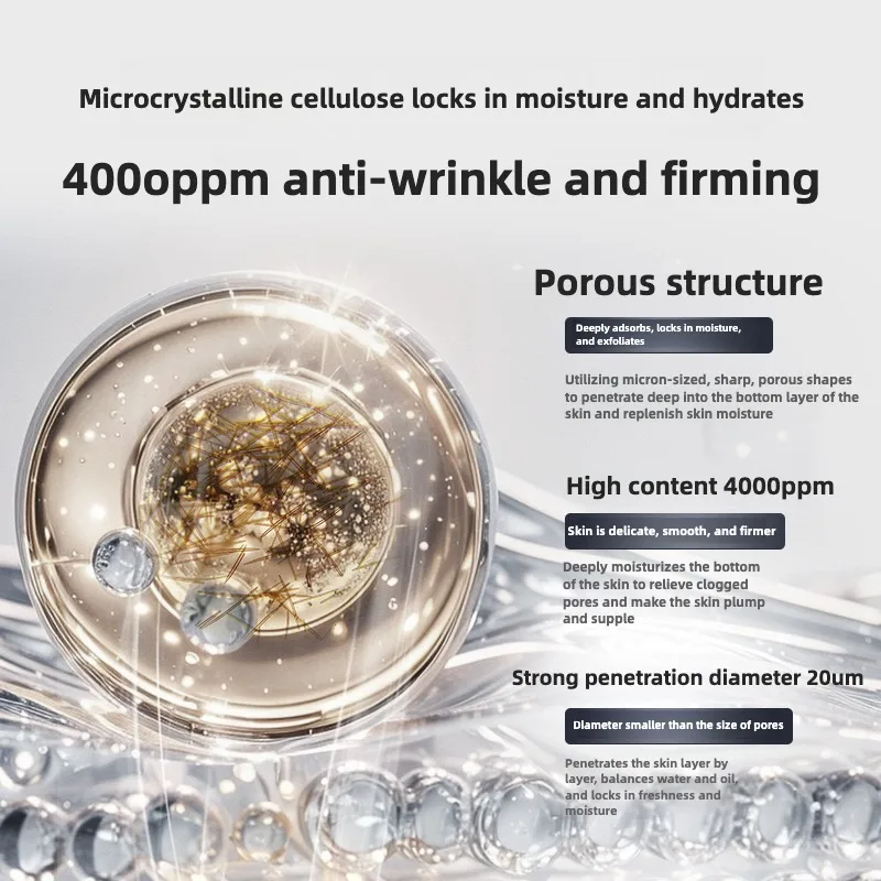 Water Light Microbubble Microcrystalline Filler Fade Fine Lines Facial Moisturizing brightning Anti Aging Firming Skin Care