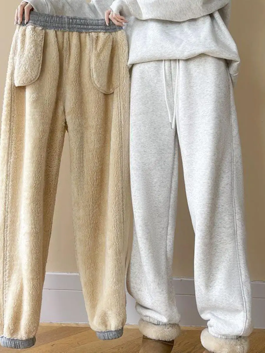 

Новые женские ветрозащитные свободные брюки на подкладке Fce, повседневные хлопковые брюки с высокой талией и застежкой-молнией, удобный свободный крой