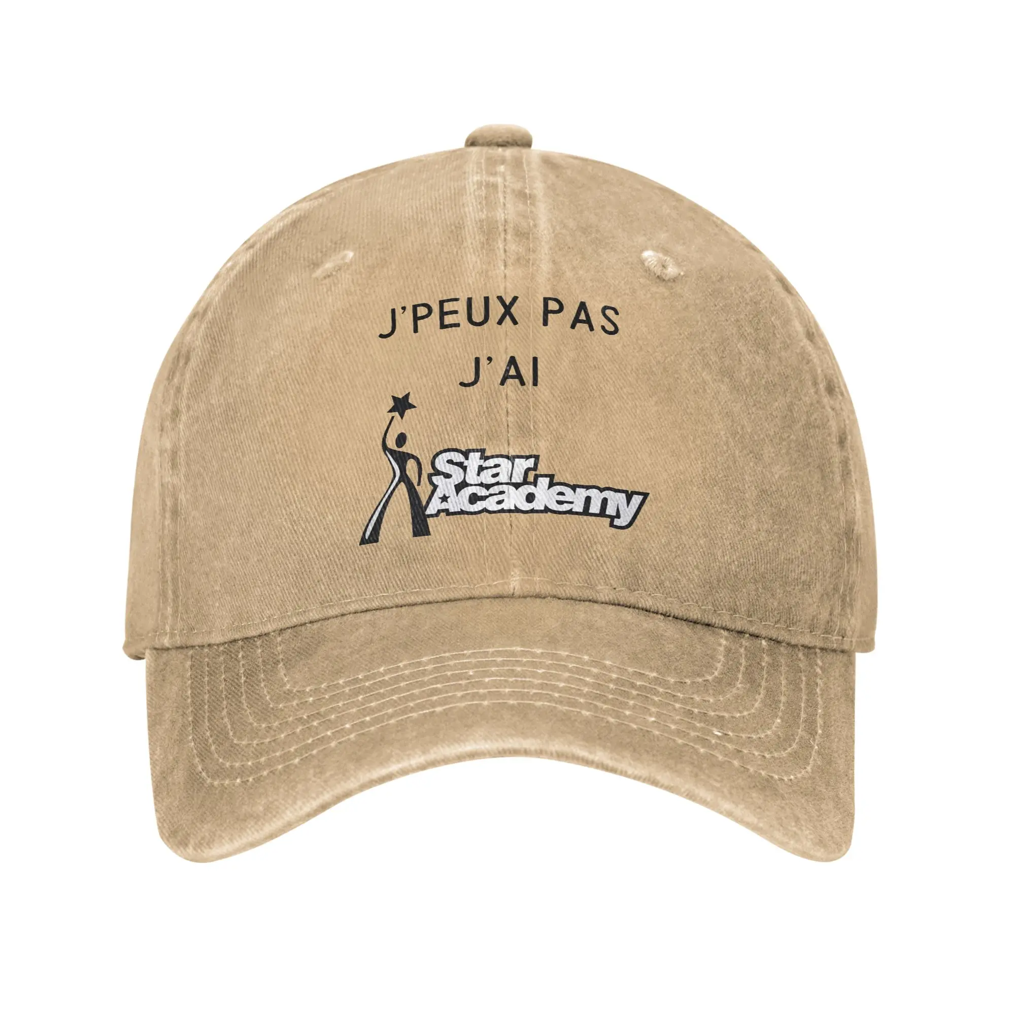 I can t I have star academy Fashion Baseball Cap  Breathable Women Hat  Carnival Women Hat