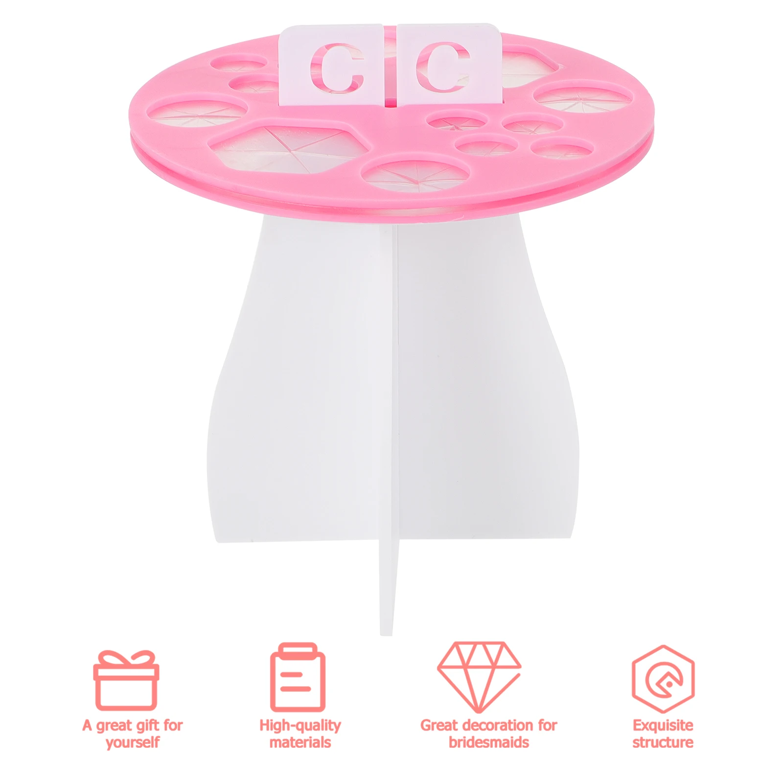 

Makeup Brush Drying Rack Holder Plastic Tray Beauty Storage St Lightweight Durable Easy Clean Nail Art Brushes Air Dry