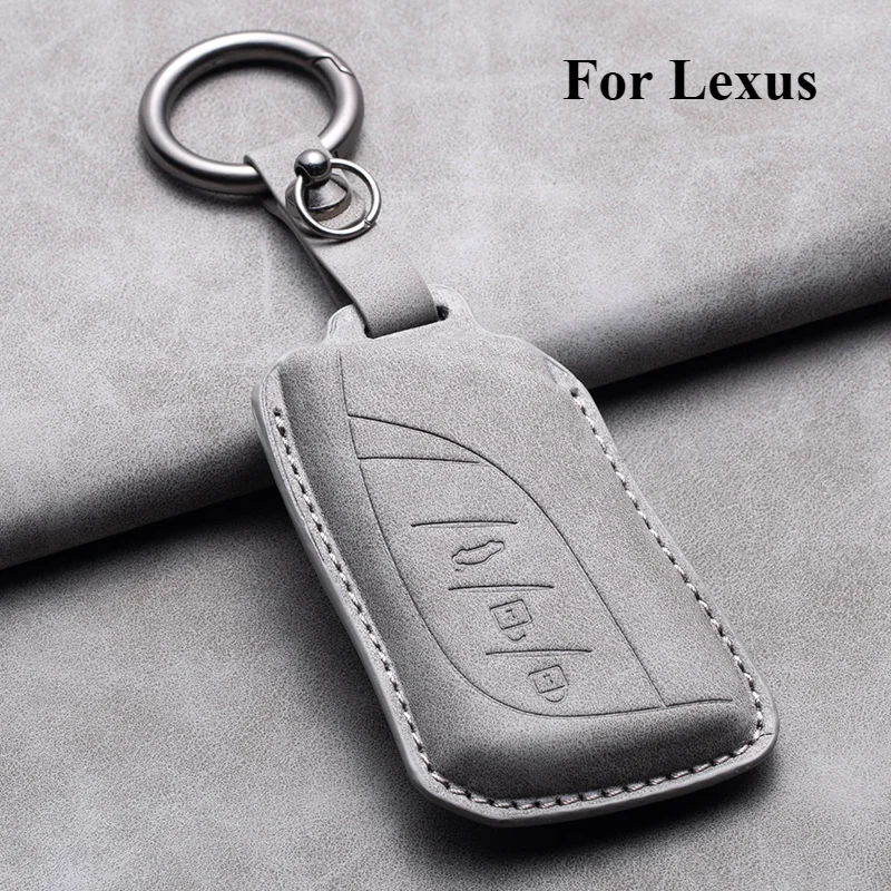 Leather Car Key Cover Case Holder for Lexus NX IS RX ES GX LX LS UX GS 200 260 300 350 NX200 NX300 RX350 ES300 Key Accessories