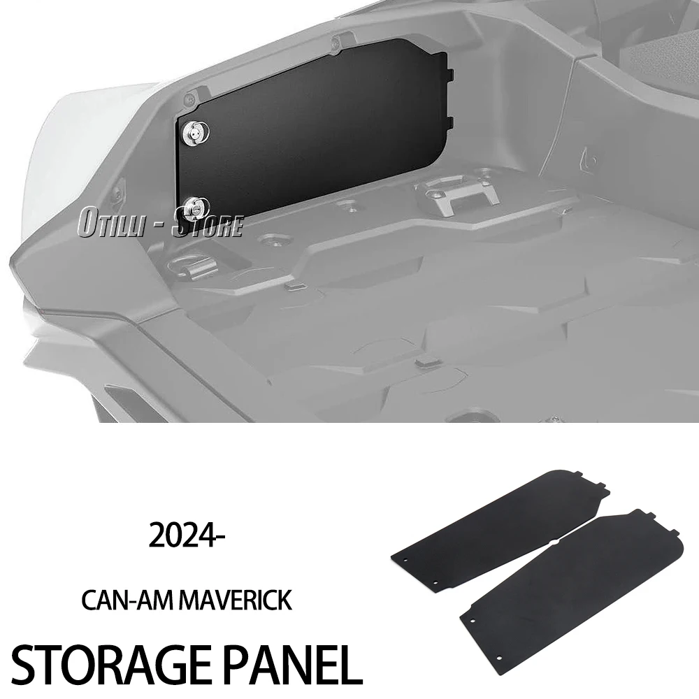 Fit For Can-Am Maverick R MAVERICK R 2024 2025 Rear Bed Side Doors Left Right Bed Side Storage Panels UTV Accessories