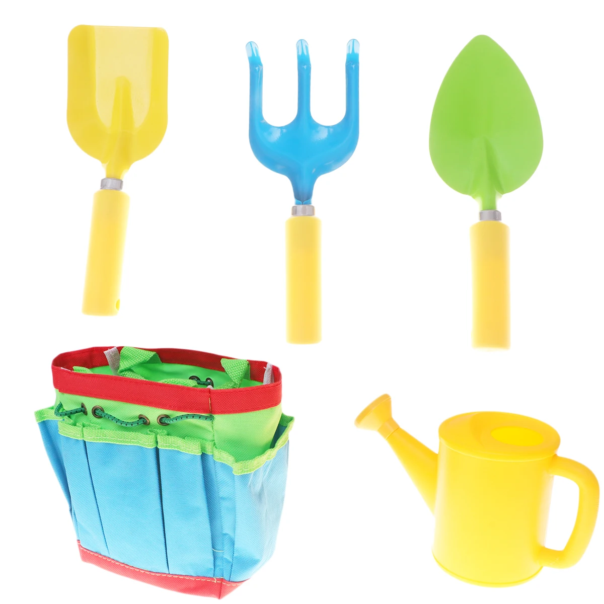 

Garden Tool Set Children's Gardening Rake Kids Mini Colorful Trowel Toy Environmental Protection Tools for Little Hands