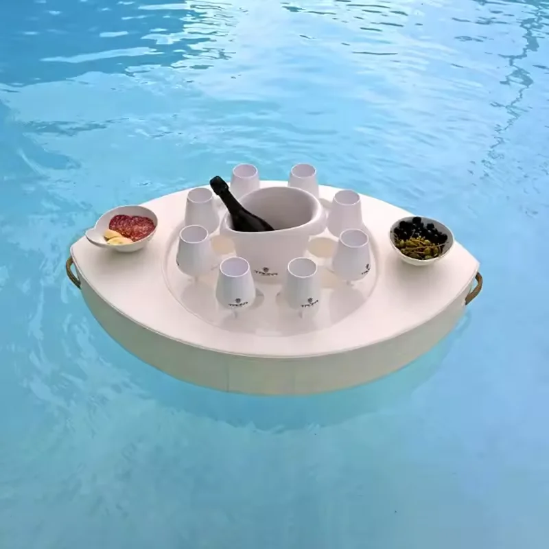 High quality Floating Tray On Water Swimming Pool Beach Floating tray New Arrived Waterproof Floating Food Tray