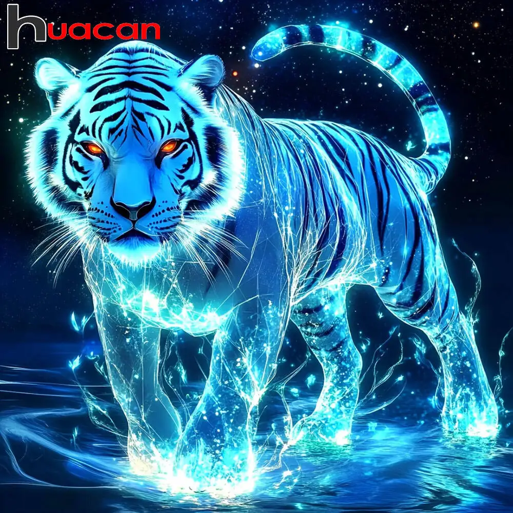 Huacan 2025, neue Kollektion, Diamant-Gemälde, Delphin, Himmel, Diamant-Stickerei, Meer, Sonnenuntergang, Mosaik, Kunst, Dekoration, Gemälde