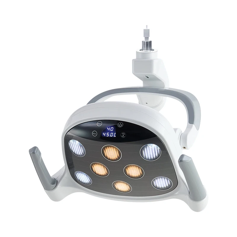 

Universal Smart Sensor Dental Oral Lamp, Dual Color Temperature LED Surgical Light, 22/26mm Interface, Adjustable 3500-5500K